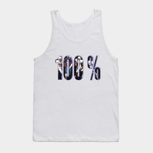 100% Football Tank Top